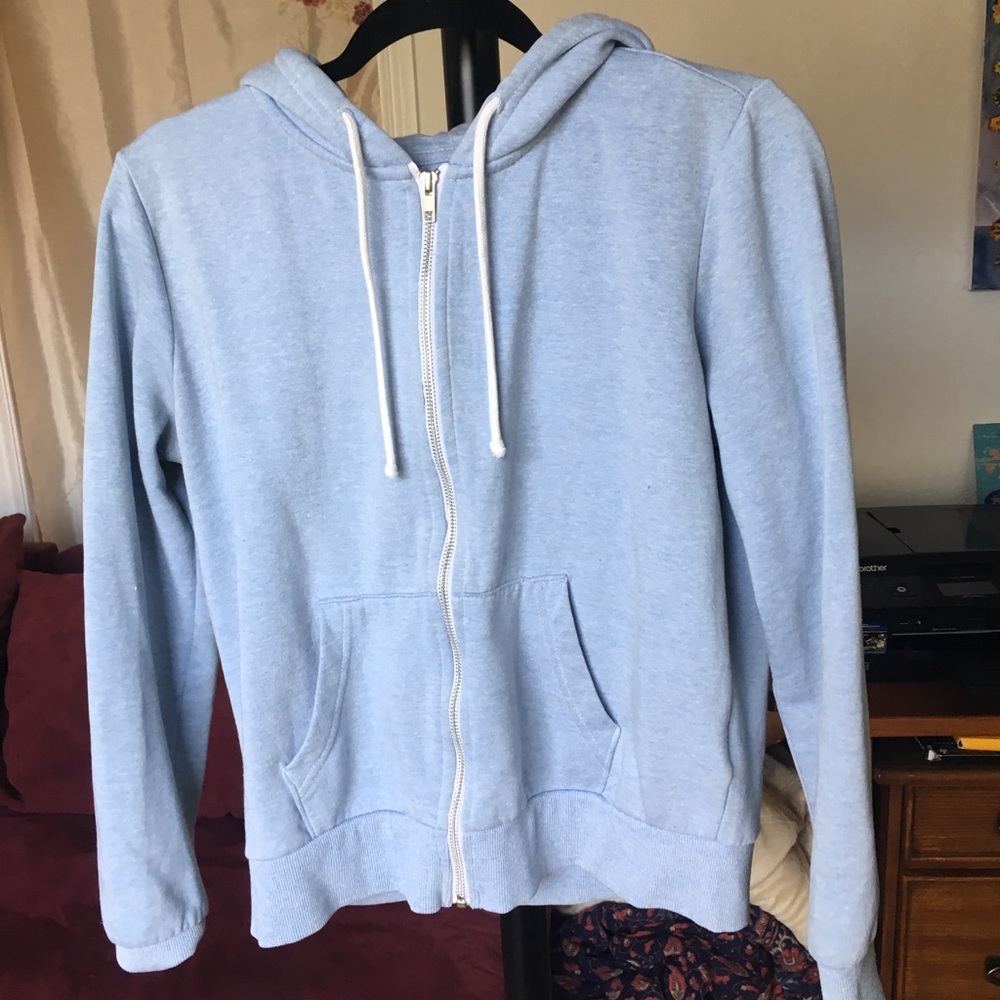 H&M sky blue jacket